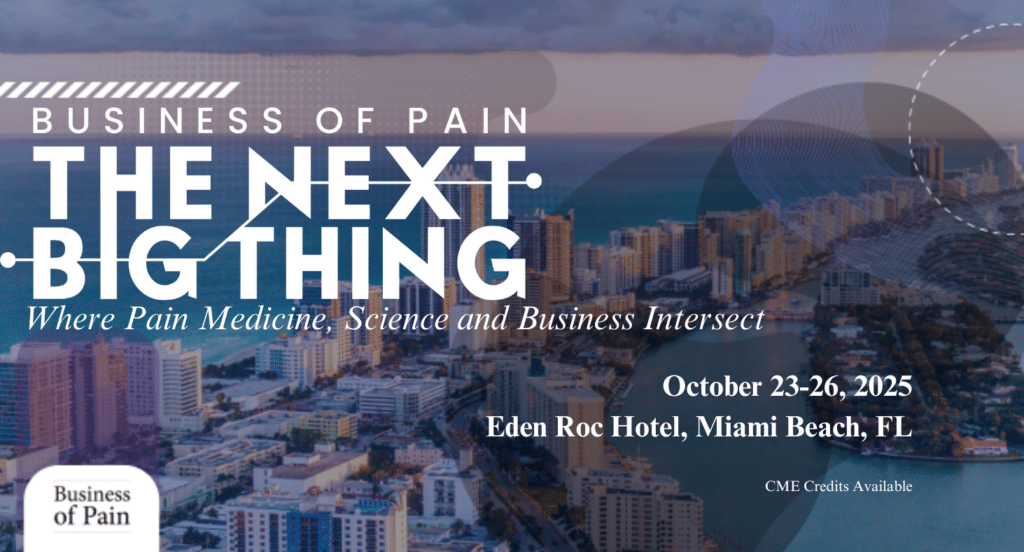 Business of Pain The Next Big Thing Vagus Nerve Society