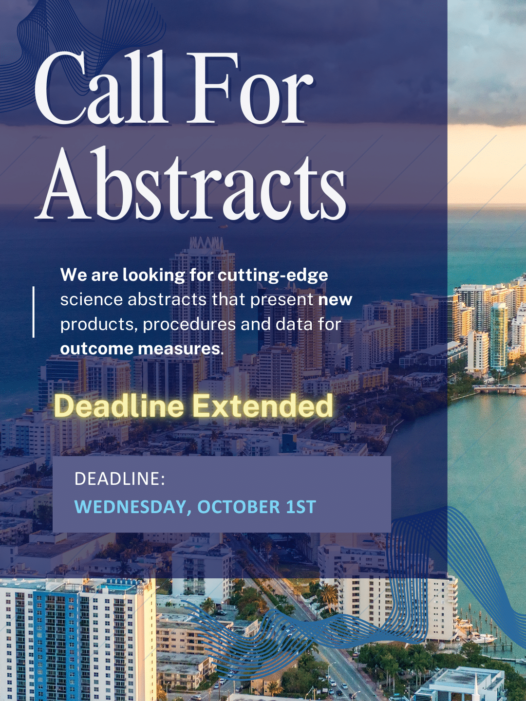 Call for Abstract Extended P2